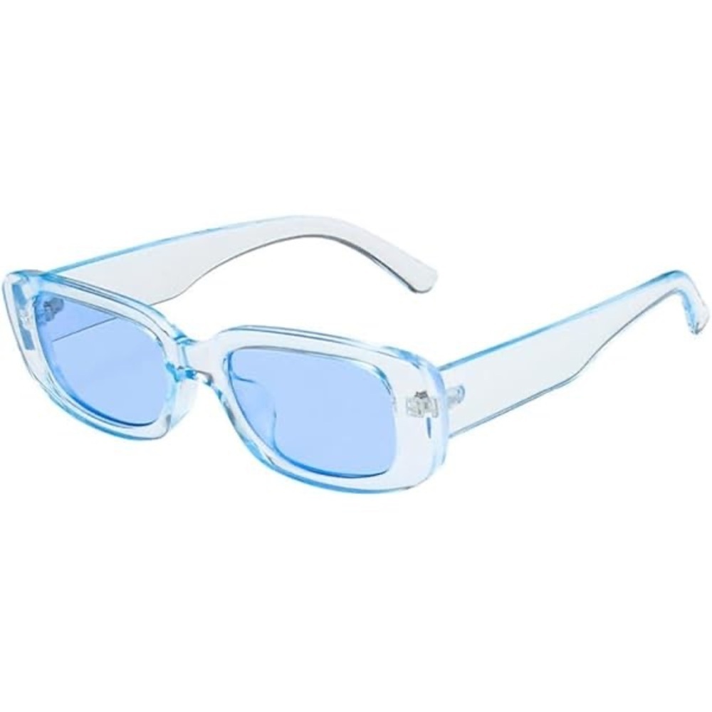 🆕️ Stylish Blue Rectangular Sunglasses NWOT